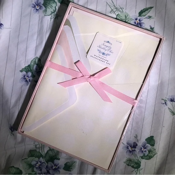 Vintage Simply Shabby Chic Pastel Balletcore Stationery Set - Picture 3 of 5